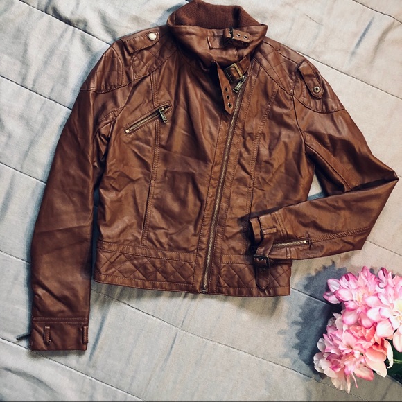 big l leather jacket